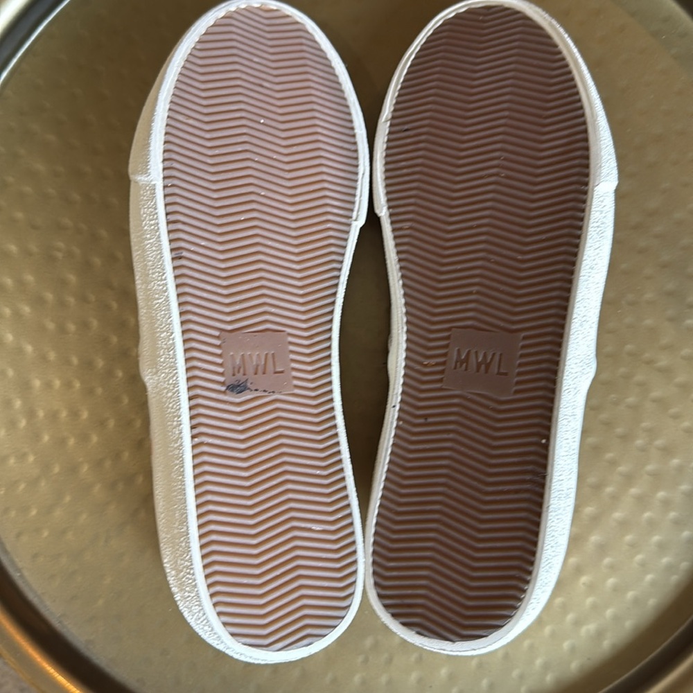 Madewell Sidewalk Slip-On Sneakers in Paint Spattered Recycled Canvas - Picture 11 of 15